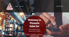 Desktop Screenshot of pinnsales.com